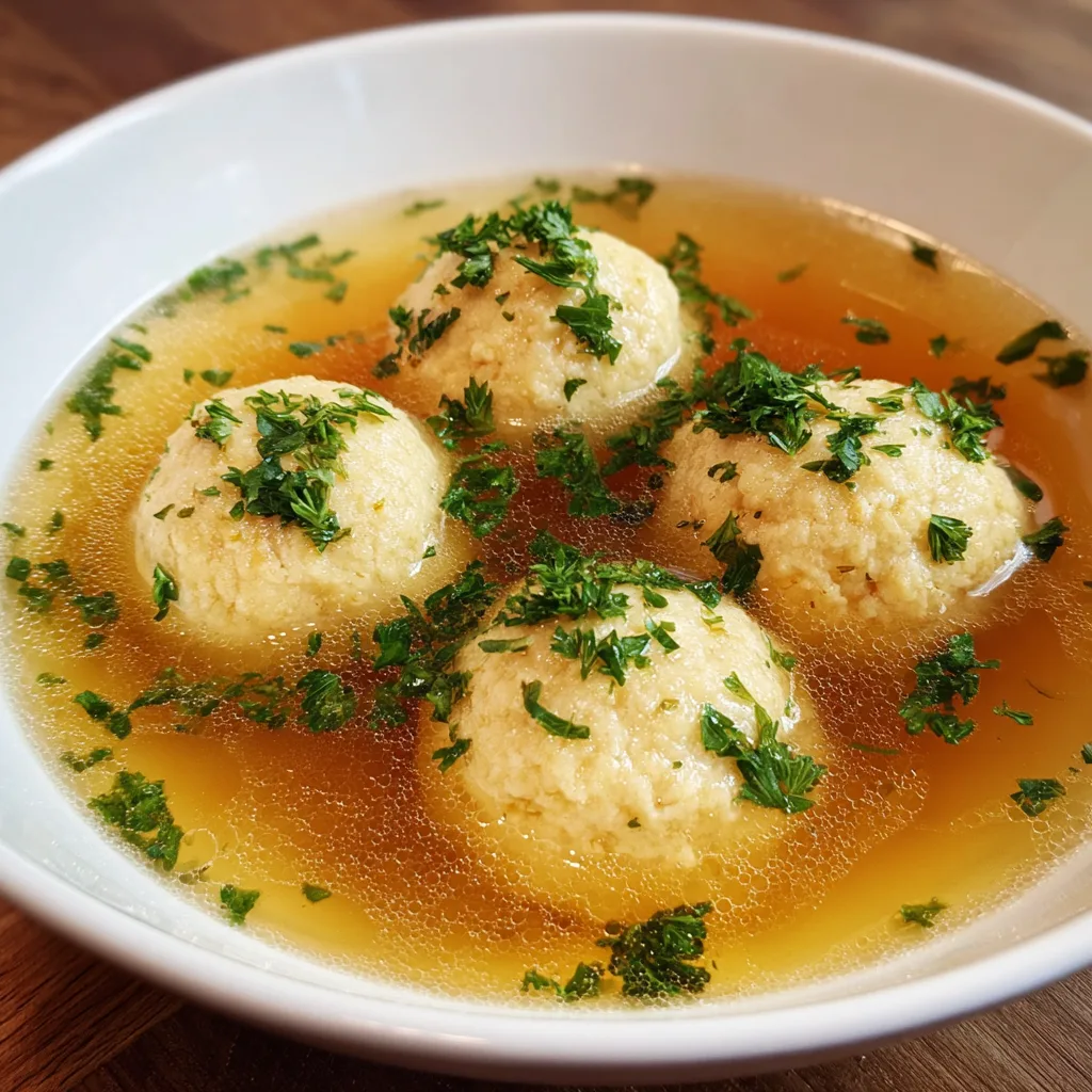 The Best Matzo Ball Soup: Fluffy Balls in a Savory Ginger Broth