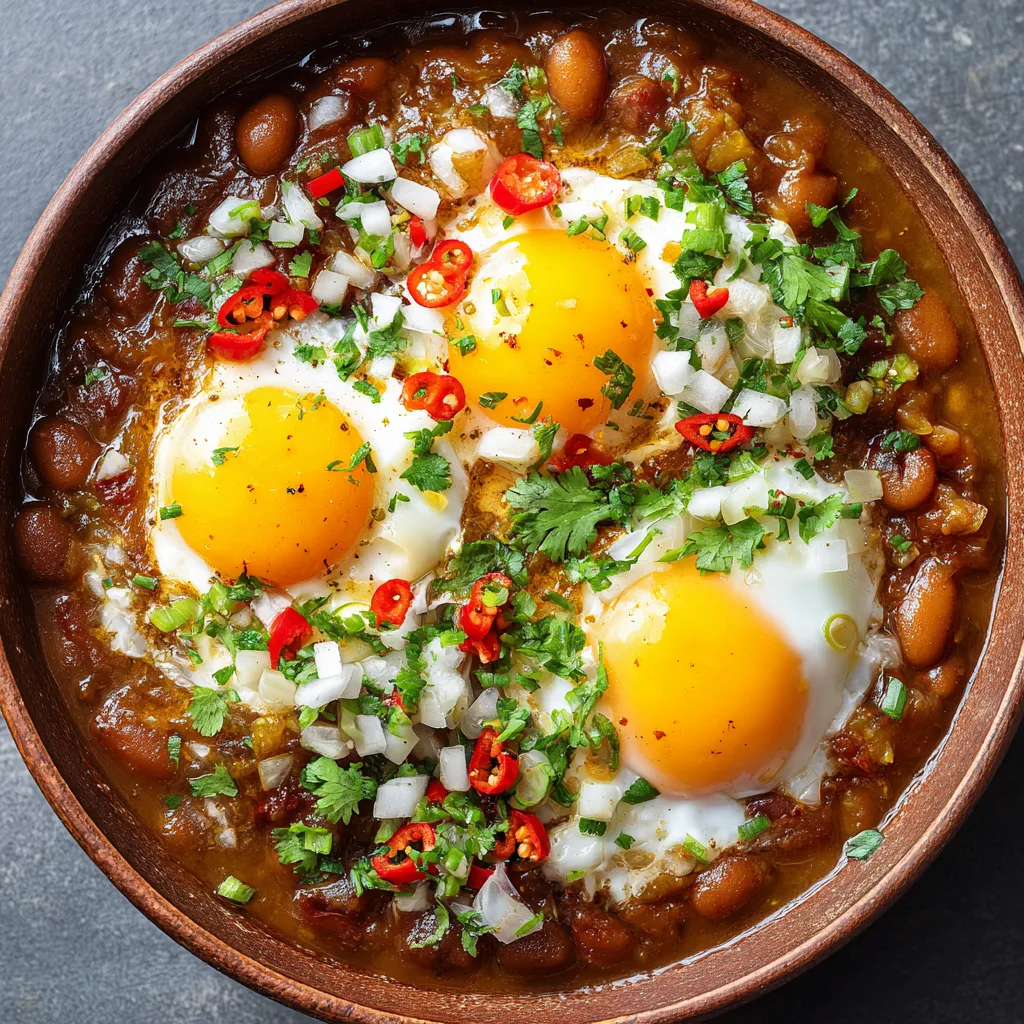 Traditional Malay "Kacang Pool" Using Simple Pantry Baked Beans