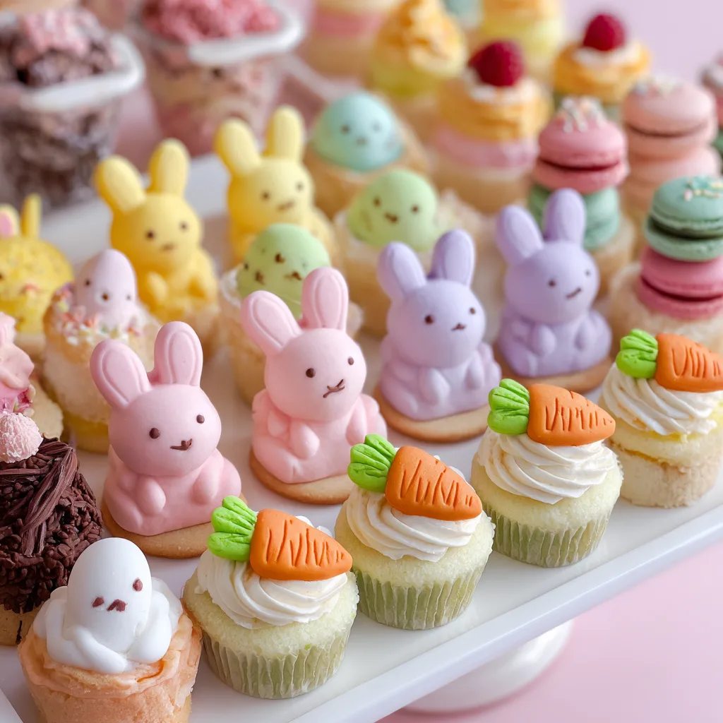 12 Festive Easter Desserts: Bunny Cookies, Carrot Cupcakes & More