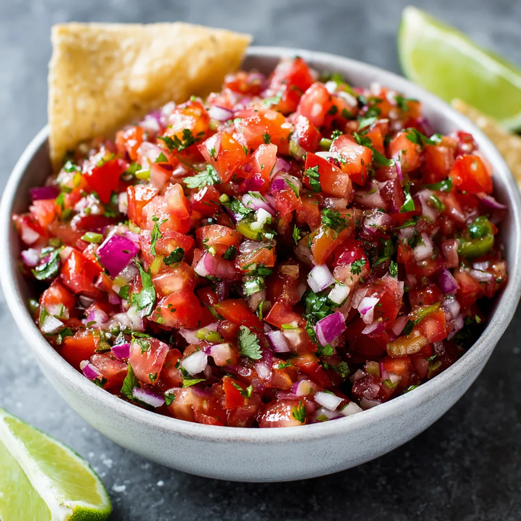 5-Minute Fresh Pico de Gallo