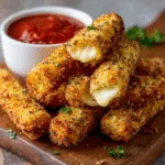 Air Fryer Mozzarella Sticks