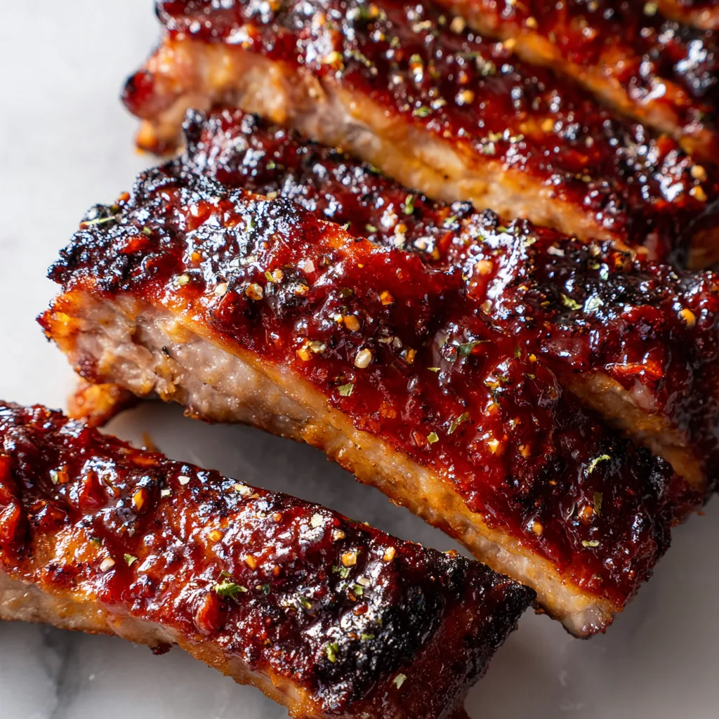 BBQ Baby Back Ribs with Sticky Glaze (BBQ)