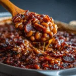 BBQ Baked Beans with Bacon & Brown Sugar