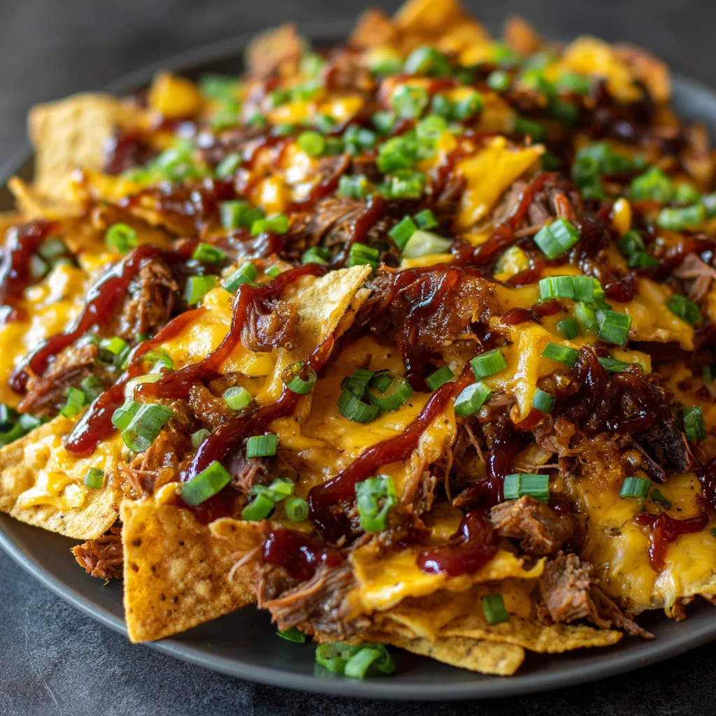BBQ Brisket Nachos (BBQ)