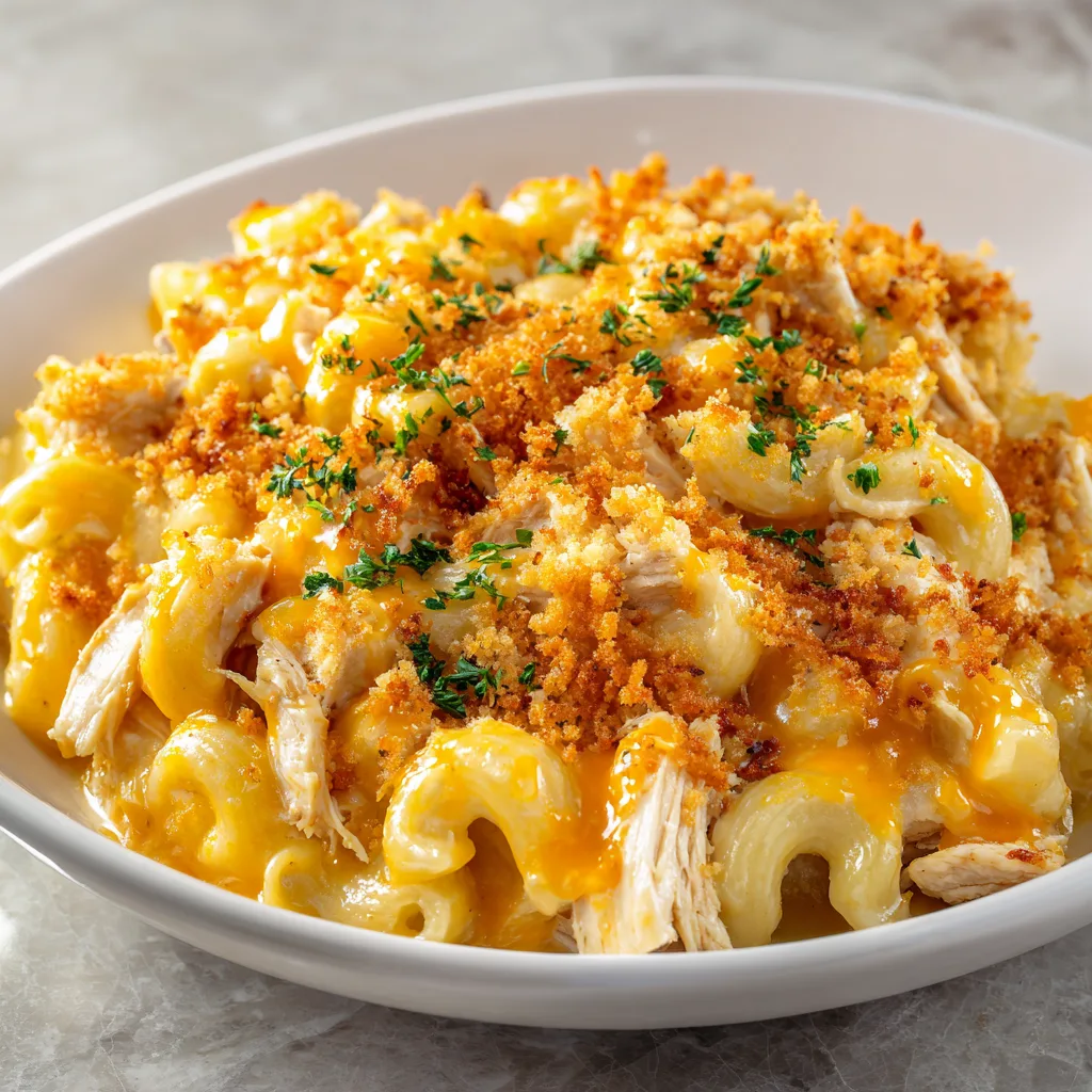 BBQ Chicken Mac & Cheese