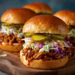 BBQ Jackfruit Sandwiches (vegan)