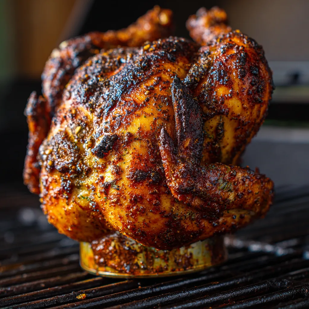Beer Can Chicken with BBQ Spice Rub (BBQ)