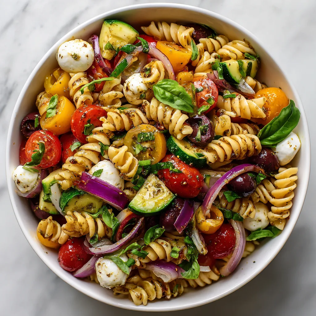 Big Batch Italian Pasta Salad