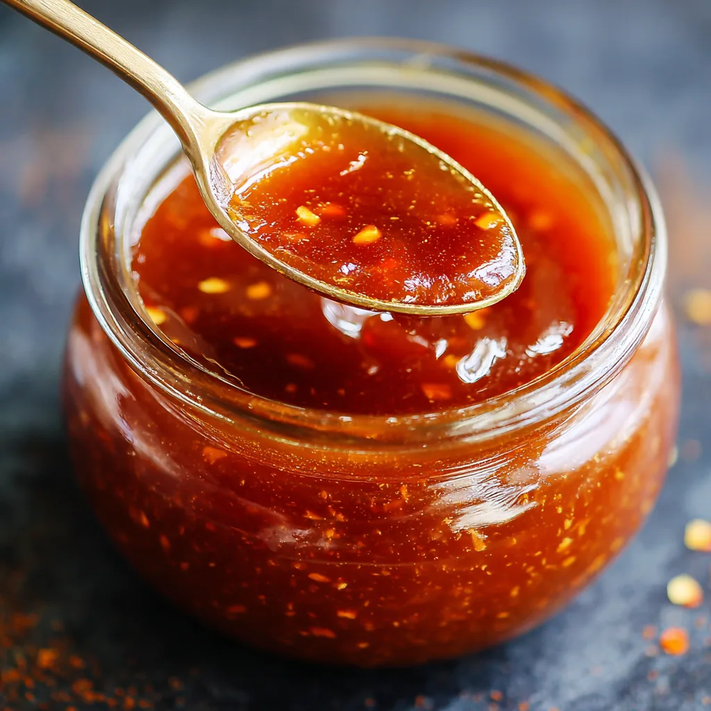Bourbon Peach BBQ Sauce (BBQ)
