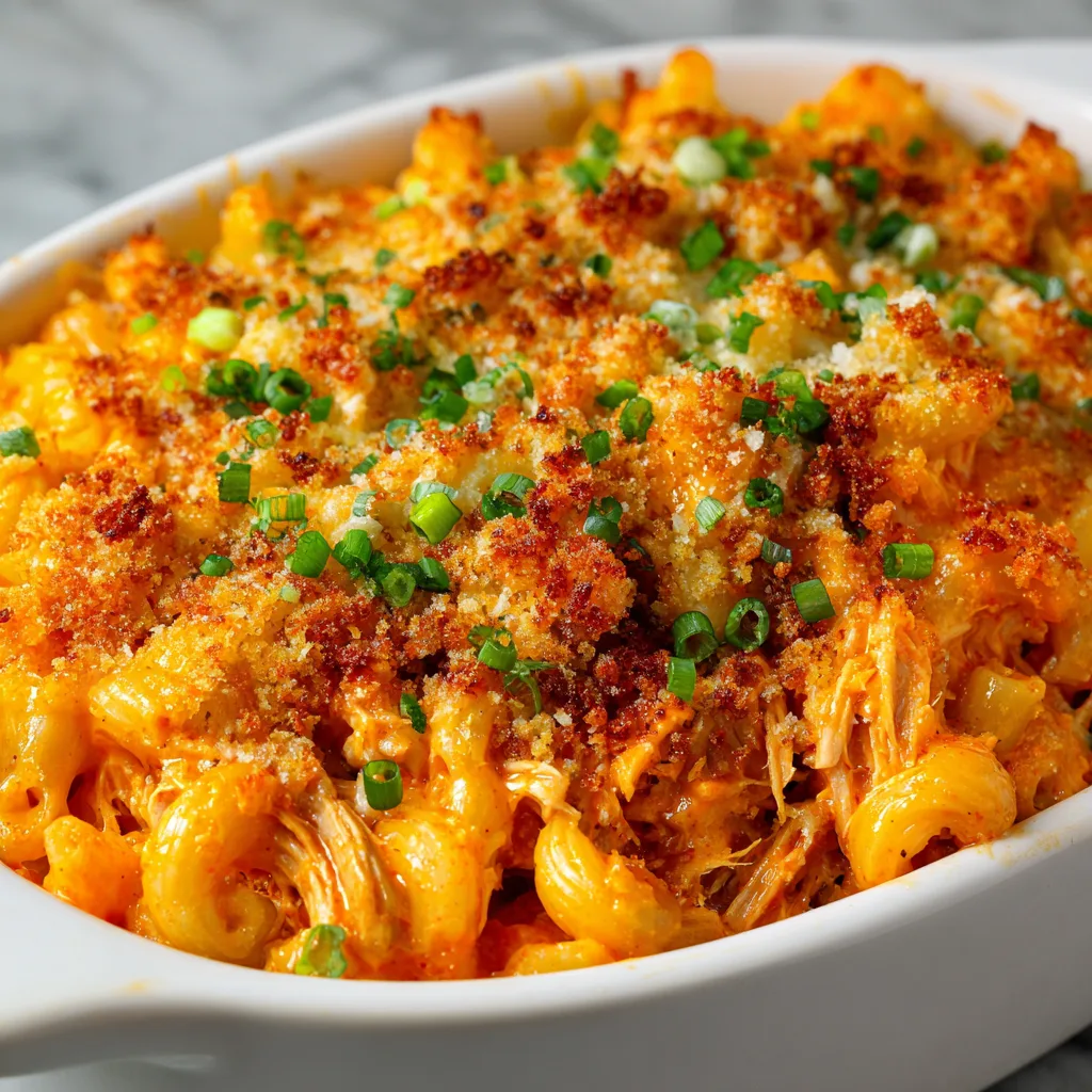 Buffalo Chicken Mac and Cheese