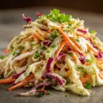 Cabbage “BBQ” Slaw with Tangy Dressing