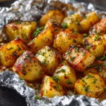 Campfire Foil Packet Potatoes