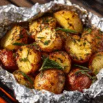 Campfire Foil Packet Potatoes (grilling)