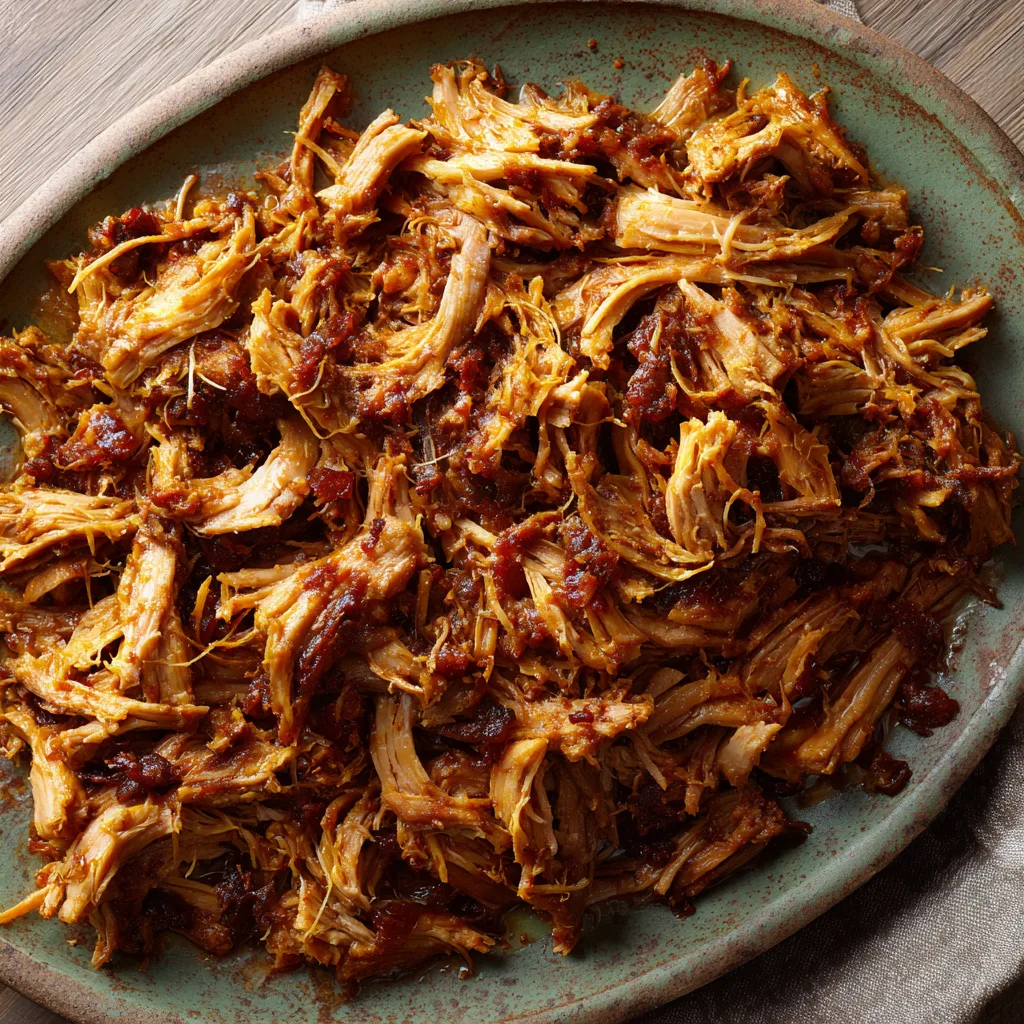 Carolina Pulled Pork with Vinegar Sauce