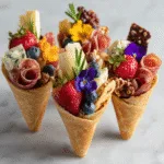 Charcuterie Cones (Individual Snack Cones for Graduates)