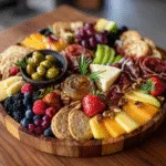Charcuterie Snack Board for Outdoor Entertaining