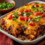 Cheesy Beef Taco Bake
