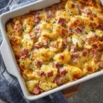 Cheesy Ham & Potato Casserole