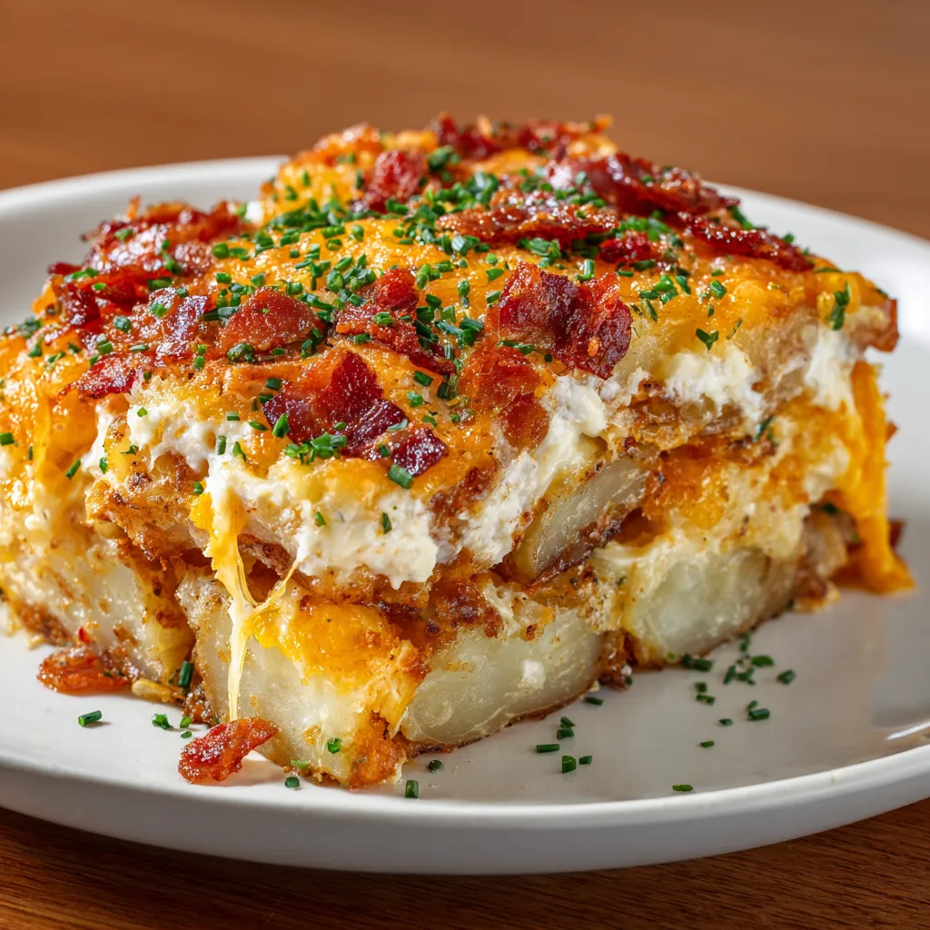 Cheesy Loaded Potato Bake