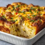 Cheesy Sausage Breakfast Casserole