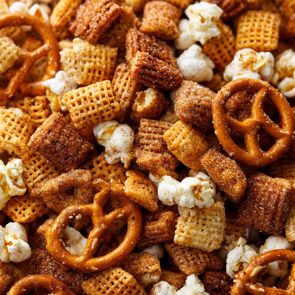 Churro Cinnamon Sugar Snack Mix