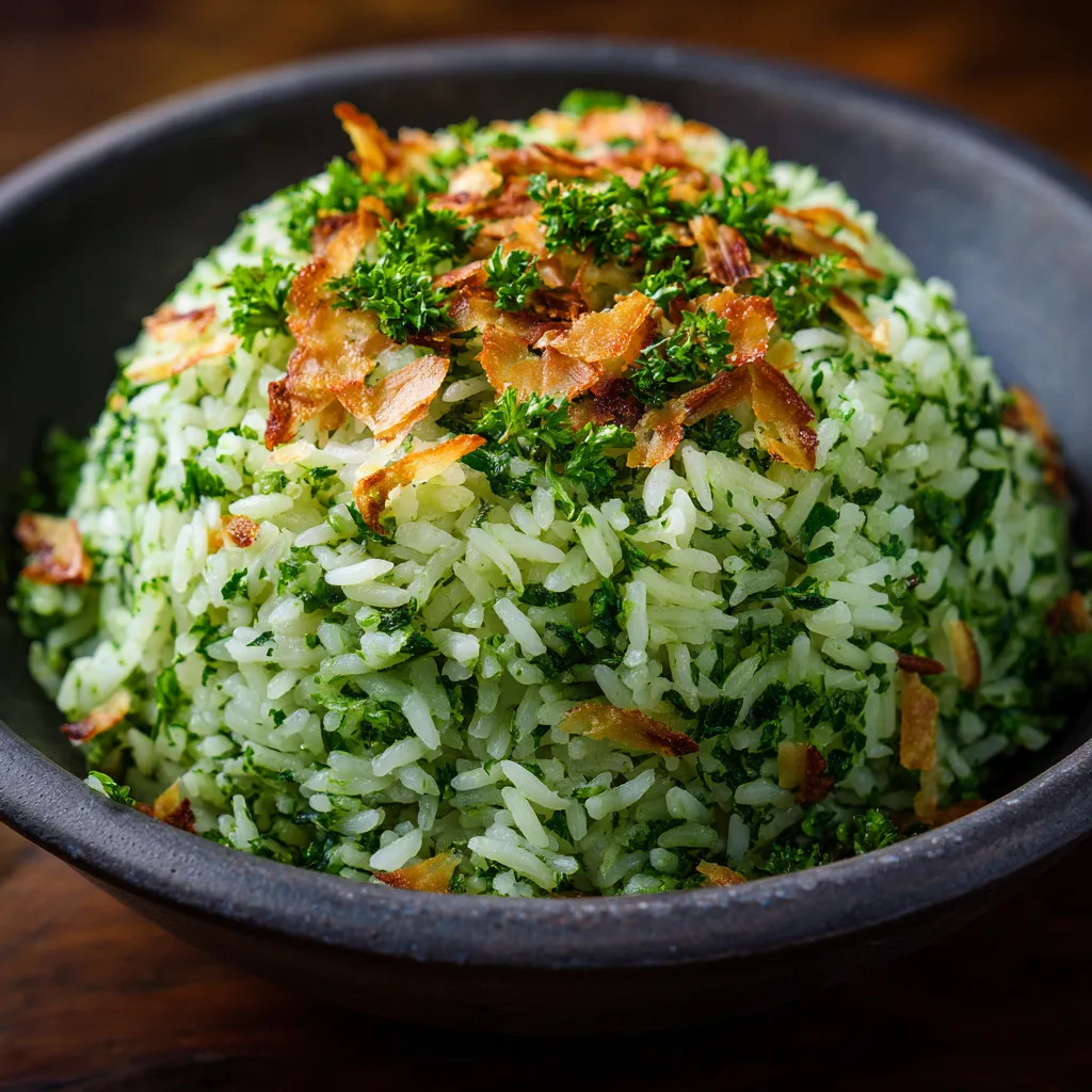 Cilantro Lime Rice with Toasted Garlic