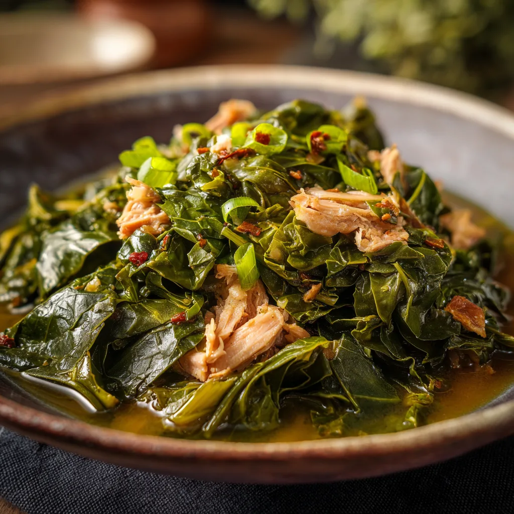 Collard Greens with Smoked Turkey