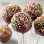 Confetti Cake Pops (no-bake)