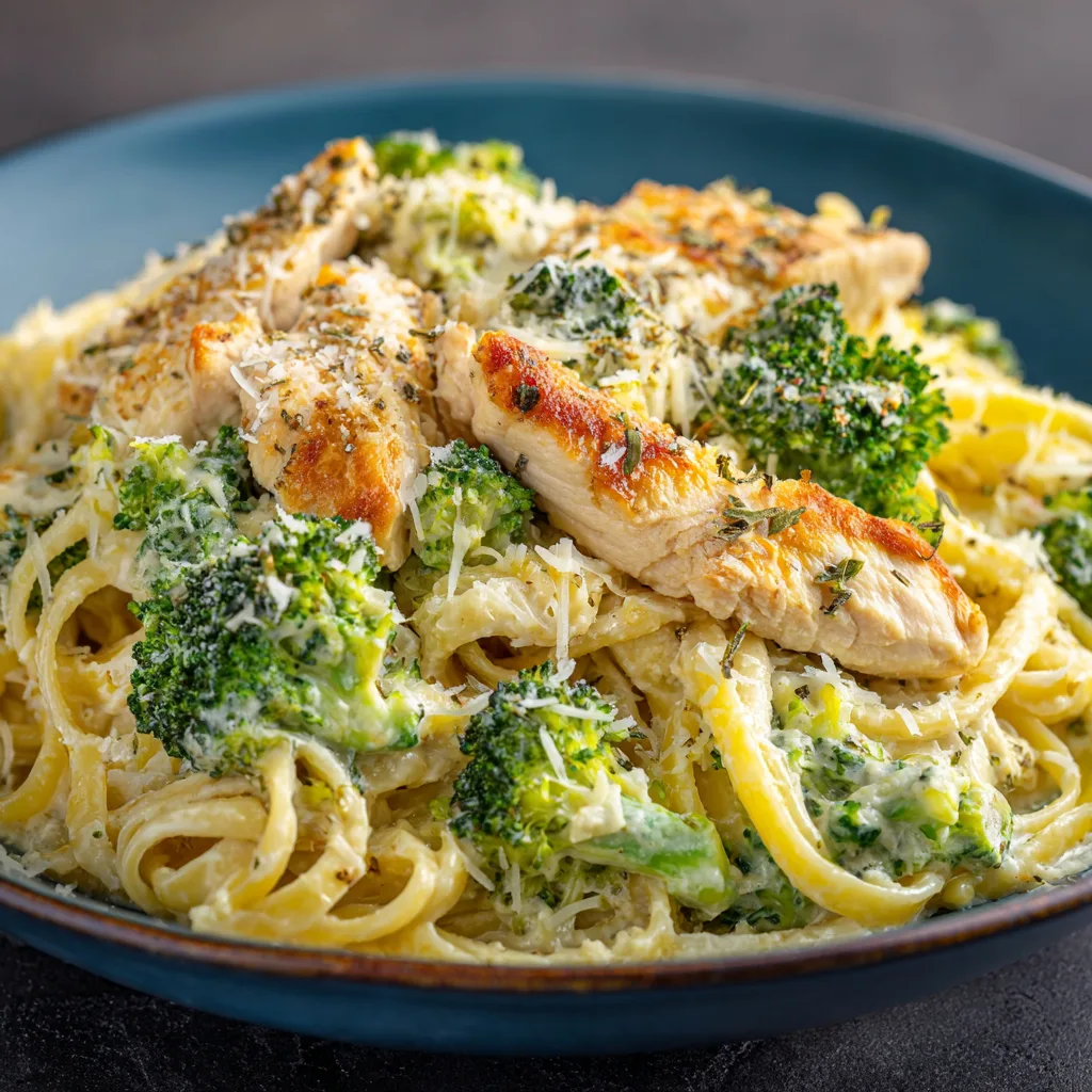 Creamy Broccoli Chicken Pasta