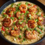 Creamy Cajun Shrimp Rice