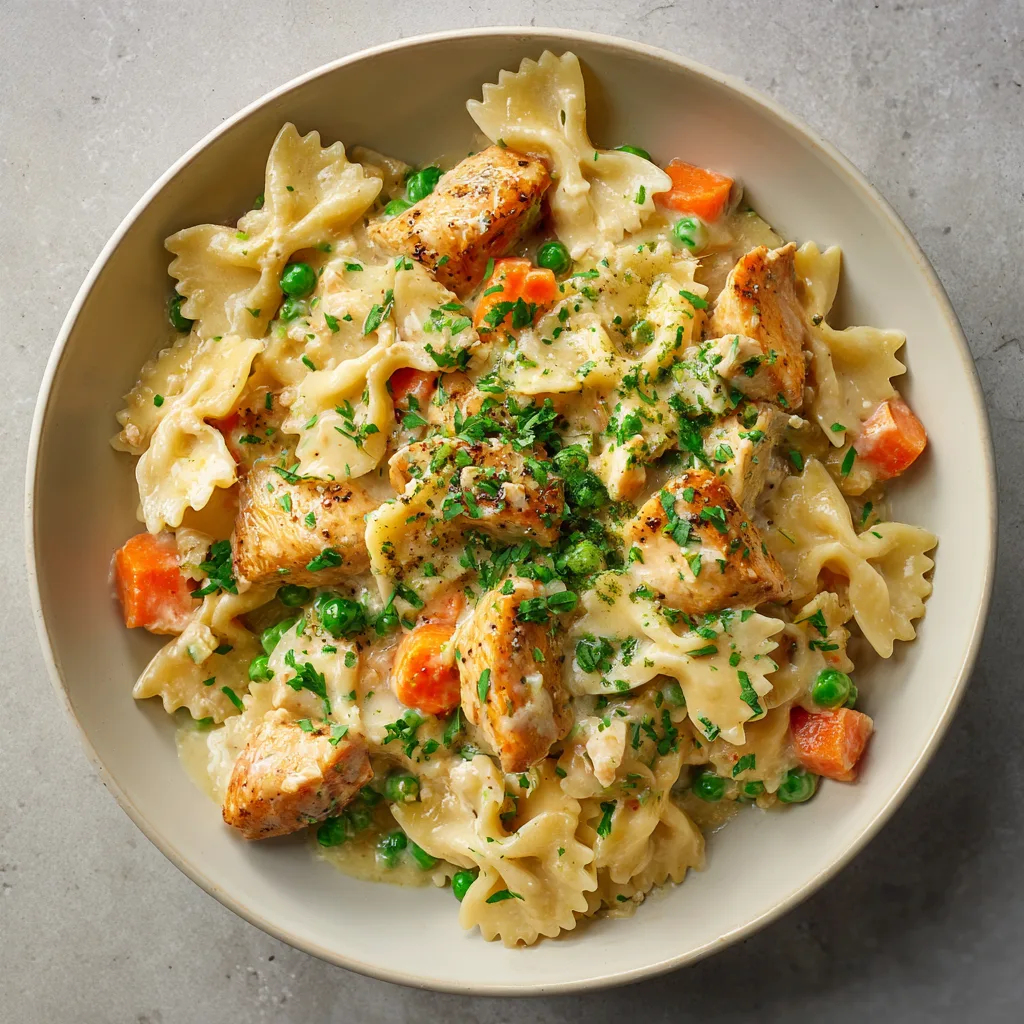 Creamy Chicken Pot Pie Pasta