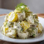 Creamy Dill Pickle Potato Salad (gluten-free)