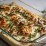 Creamy Mushroom Chicken Bake