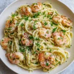 Creamy Shrimp Scampi Pasta