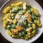 Creamy Spinach Chicken Pasta