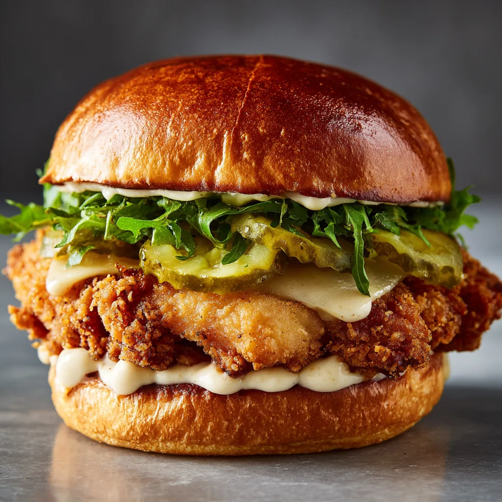 Crispy Chicken Sandwich (Copycat Style)