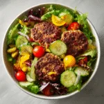 Crispy Smash Burger Salad (gluten-free)