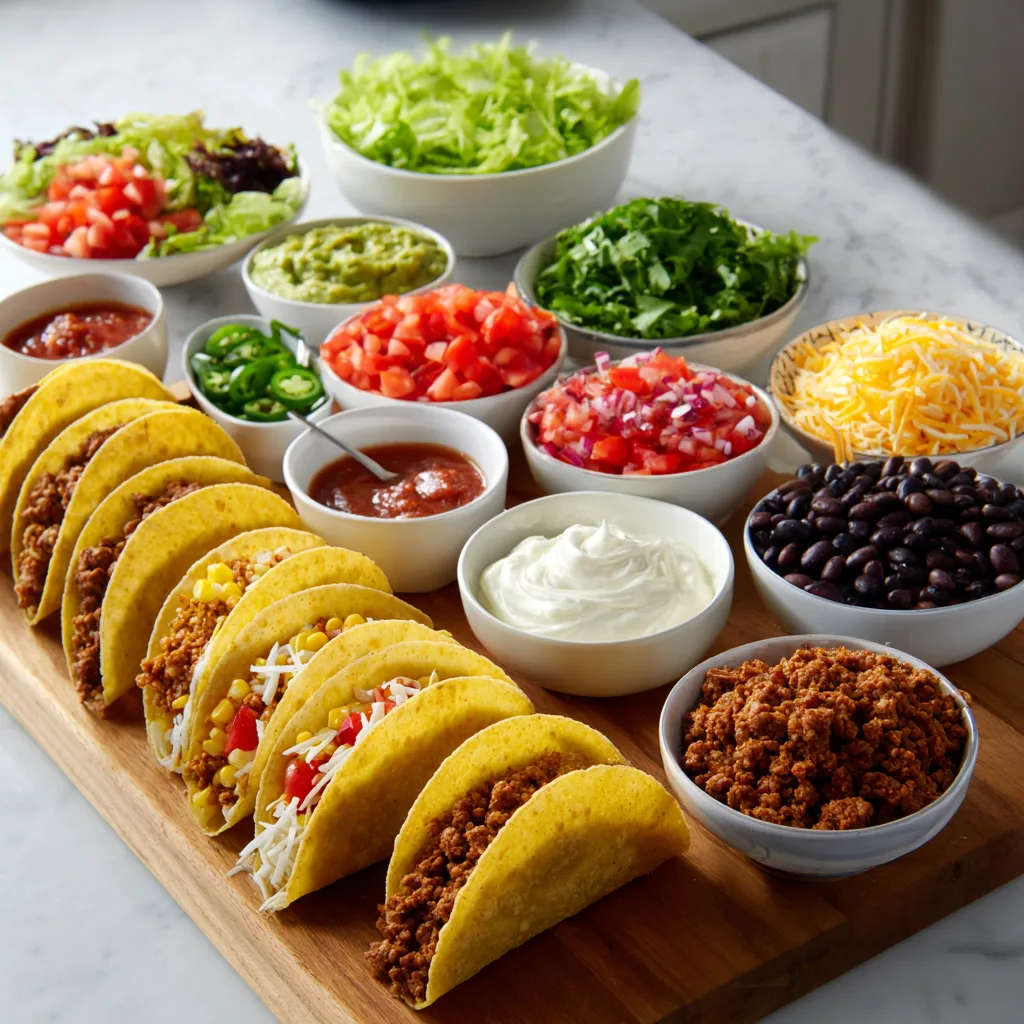 DIY Taco Bar (Graduation Party Favorite)