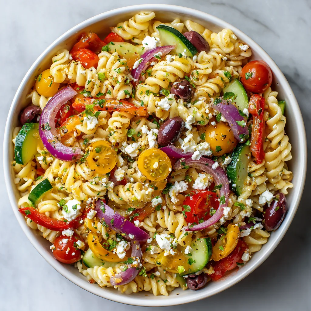 Family-Friendly Spring Pasta Salad for Easter Potluck