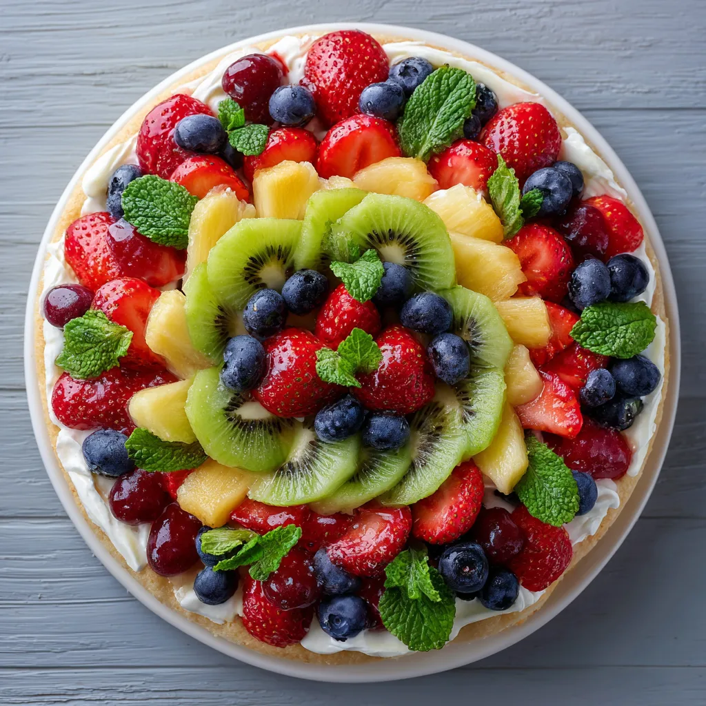 Fruit Pizza Cookie Tray