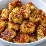 Garlic Parmesan Chicken Bites (Air Fryer)