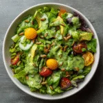 Green Goddess Salad with Herb Dressing (Earth Day Lunch)