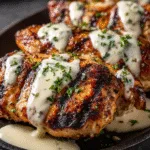 Grilled Chicken with Alabama White Sauce