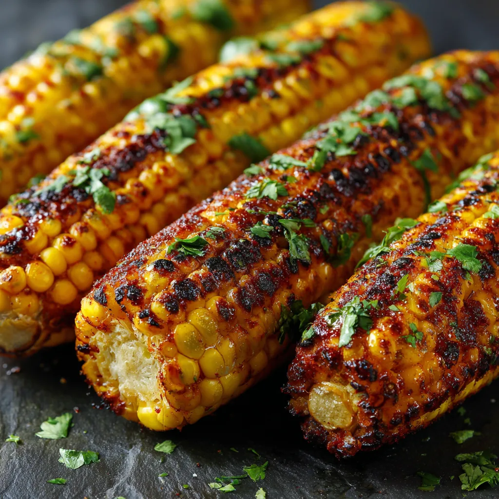 Grilled Corn with Chili-Lime Butter