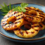 Grilled Pineapple with Brown Sugar
