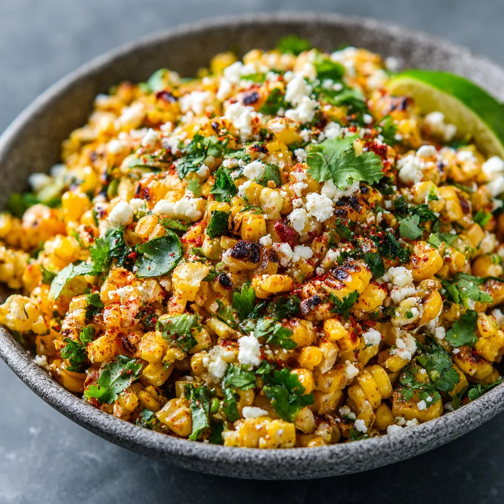 Grilled Street Corn Salad (Esquites) for Cinco de Mayo