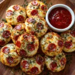 Homemade Pizza Bites (Graduation Game Night)