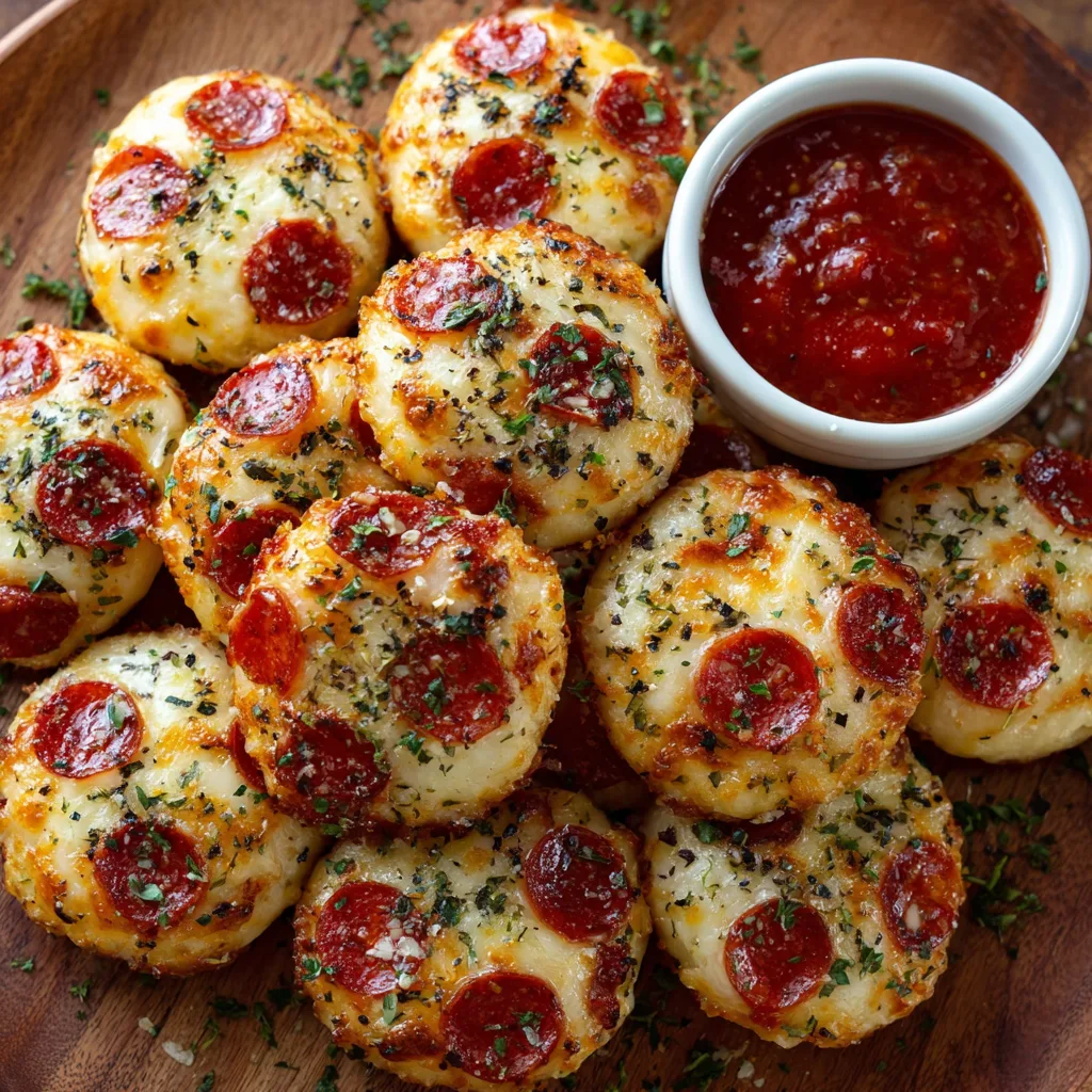 Homemade Pizza Bites (Graduation Game Night)