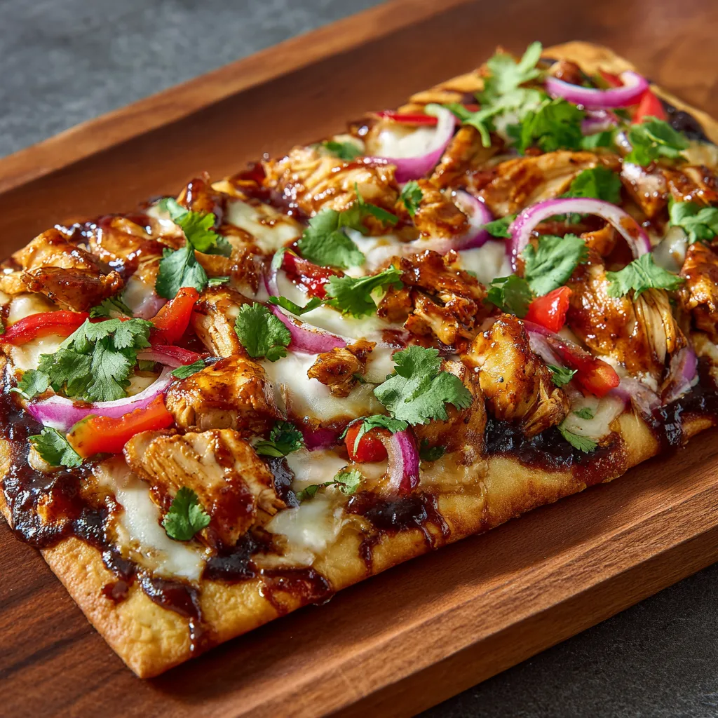 Honey BBQ Chicken Flatbread