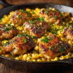 Honey Butter Corn Chicken Skillet